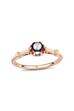 0. 07 Karat Diamant-Solitärring Ey3451-13 - Iryum