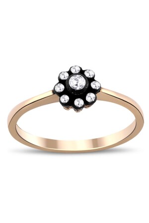 0. 23 Karat Diamant-Rose-Diamant-Ring - 1