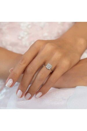 0. 25 Karat Diamant-Baguette-Ring - 5