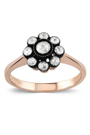 0. 32 Karat Diamant-Rosendiamant-Ring - 1