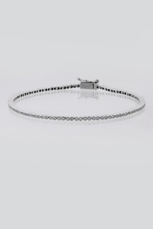 0. 79ct (G-H VS) Diamant-Waterway-Armband - 4