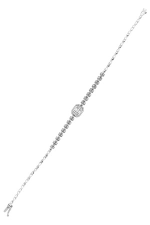 0. 83 Karat Diamant-Baguette-Armband - 2