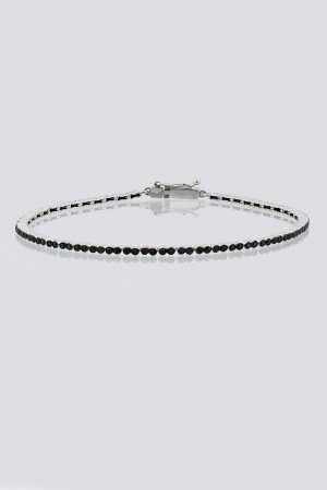 0. Armband „Waterway“ aus 53 Karat schwarzem Diamant (18 Karat) - 5