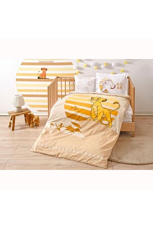 منز-ديزني الملك الأسد ساوانا القطن طفل غطاء غطاء مجموعة 000000001000044772 - Taç