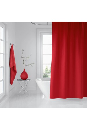 منز-جاكلين حمام حمام الستائر 0010 حمراء الجناحين مزدوج 240x200 BAPJAC0010KIRC240 - Zethome