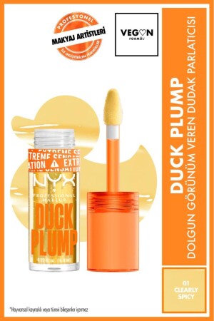 منز-باطس بلومب بلومب شفة جلي - 01 واضحة معكررة - Nyx Professional Makeup