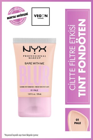 مؤسسة منز- بلور لون مع تأثير تصفية على الجلد - 01 شاحب - Nyx Professional Makeup