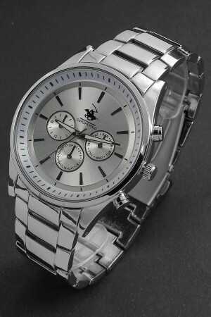 (منز-منز) المجموعة المعدنية (ميتال باند) ساعة اليد (جيبولو01) - G-Sport POLO