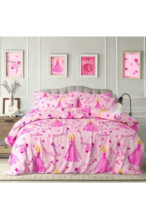 مـنـزـ برنسيس القطن غرفة اطفال واحدة غطاء غطاء غطاء بدون أوراق برنسيسيسـليـ01تيكنـفـرسمـسـ - SNR HOME COLLECTION