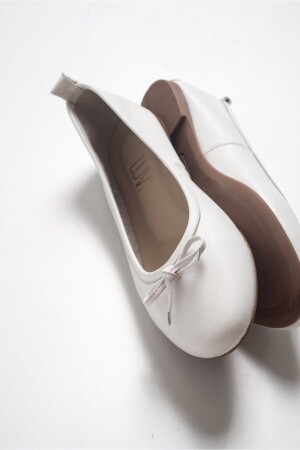 01 White Skin Damen-Ballerinas - 3