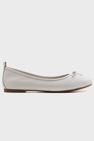 01 White Skin Damen-Ballerinas - 5