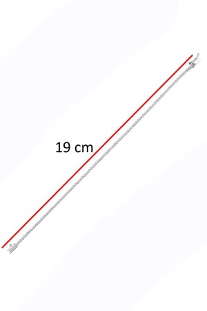 0.79ct (G-H VS) Pırlanta Su Yolu Bileklik - 6