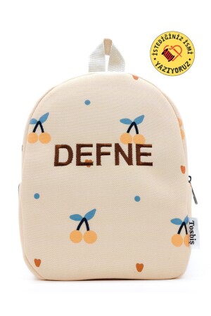 (منز) (نكتب اسمك) (شيرري) حقيبة ظهر للأطفال عمرها 0-8 سنوات - Tosbiş