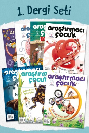 حزمة من مجلة الأطفال التحقيقية - 1 ACM-PKT-0009300 - Araştırmacı Çocuk Merkezi
