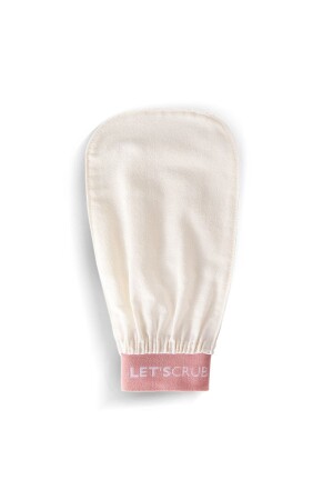 1 Adet Ekru Banyo Duş Kesesi Peeling Eldiveni %100 Floş Ipek Kadın Ve Erkekler Için - Let'scrub