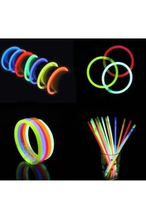 1 Adet Glow Stick Fosforlu Çubuk Bileklik - 1