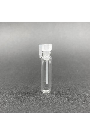 1-cc-Flasche mit stabförmigem Kunststoffstopfen – Rosenölflasche – Duft- und Essenzflasche – 1-ml-Glasflasche (25 Stück) 1CCGÜL2 - 1