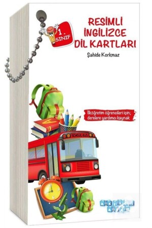 منز-1 بطاقات اللغة الإنجليزية مع صور الفصل الدراسي - Genel Markalar