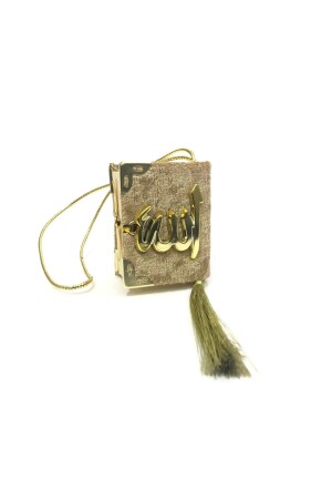 منى-ميني بالخيط غطى بالذهب القرآن (1 قطعة) - Sina Hediyelik