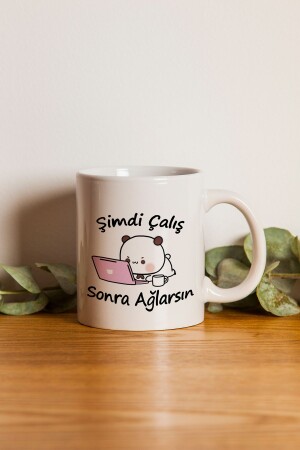 هدية السنة الجديدة العمل الآن تبكي لاحقا طباعت كوب الزجاج أعطت تجارة التصميم-1 - gavebutik