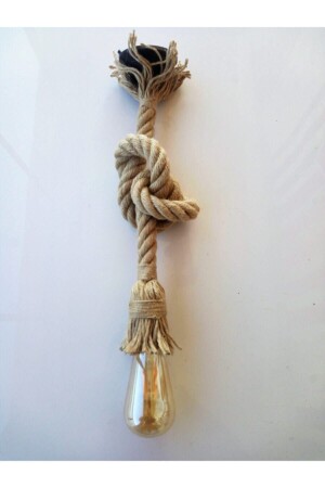 مـنـز-رُبـة جـوت ريترو روستيك لـمصباح العلقة الواحدة الشنـديل 1 متر - مصباح حـاملة لـ - greenGAP