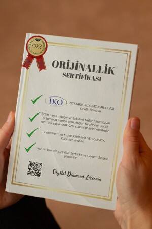 1 Karat Solitär-Ohrring - 3