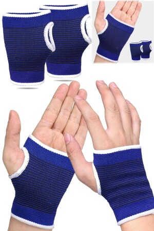 1 Paar Palm Hand Unterstützung elastische Fitness Volleyball Unisex dehnbare Handgelenk Fitness Bandage Sporthandschuhe - 9