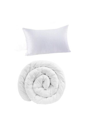 منز-قطن طبيعي مصنوع يدوياً من القطن ذات الحجم الواحد + 1 وسادة القطن pmkyorgnyst - Evsay