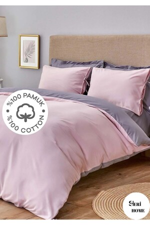 مـنـز- شيري أساسي غطاء مزدوج 1 غطاء (QUILT COVER) 200 سم × 220 سم - المواد: 100% القطن. - Sheri Home