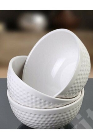 1. Sınıf Seramik 6' Lı Kase 12 Cm Çok Kullanışlı Çerezlik - Kahvaltılık GLF119 - COOKCASE