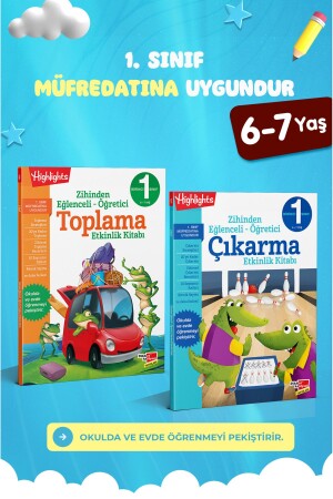 1. Sınıf Zihinden Eğlenceli-öğretici Toplama Ve Çıkarma Etkinlikleri Kitabı - 2