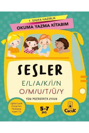 1. SINIFA HAZIRLIK OKUMA YAZMA KİTABIM SETİ-4 KİTAP - Okula Hazırlık- Eğlenceli- Öğretici- Etkinlik - 7