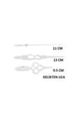 1 Stück Wanduhrmechanismus – trägerlos – Schaftlänge 22 mm – geräuschlos - 5