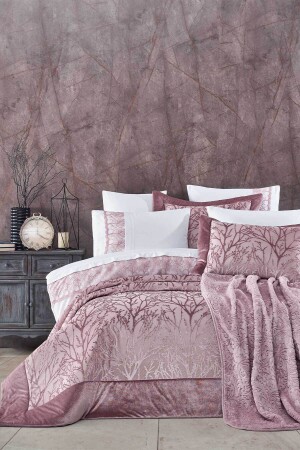 حزمة منز-دويري 10 قطع غطاء السرير غطاء غطاء غطاء سرير سرير الزهرة الجافة 0601010208205 - Elart