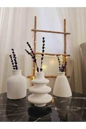 مجموعة مناجات صغيرة من 10 سم و 3 قطع مناجات مزخرفة - Dnz Dekor