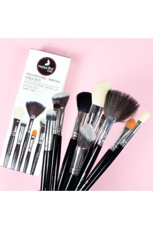 مينيز-مهنة 10 قطعة مكياج فرشة مجموعة رمز:53 KOD53 - Nascita