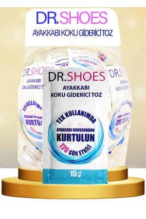 10 Adet Ayak Koku Giderici -Ayakkabı Koku Giderici Toz 120 Gün Etkili.DR.SHOES ile Ayak Kokusuna Son - 1