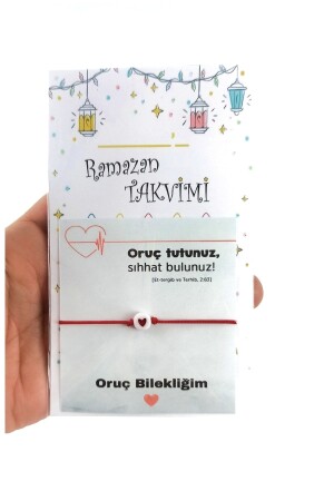 10 Adet Çocuklar Için Ramazan Takvimi Hediyeli Oruç Bilekliği - 3