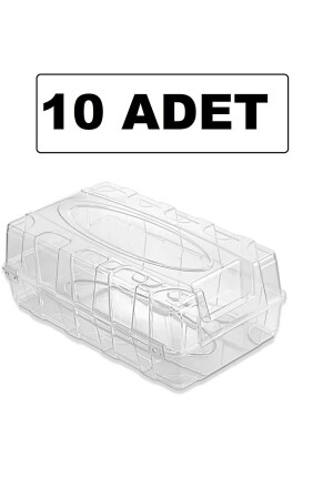 10 Adet Erkek Ayakkabı Saklama Kutusu - Şeffaf Ayakkabı Kabı Seyahat Için Uygundur - Bayev