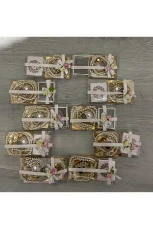 10 adet hediyelik dağıtmalık mevlidlik çeyizlik mini Kuranıkerim tesbşh ve taşlı zikşrmatik setimiz - Classy