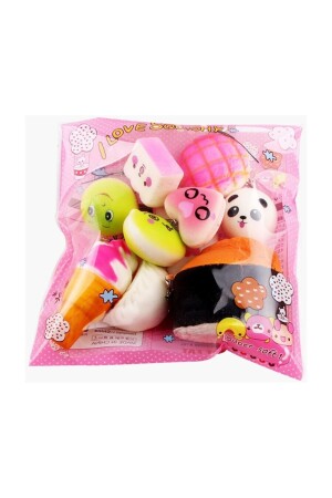 10 Adet Squishy Full Karışık Set - Yumuşacık Sık Bırak Sukuşi 10LU SUKUŞİ - 2