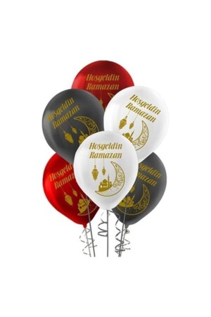 (منز) - مرحباً بكم في رمضان البالون المطبوع 10 قطع - BeySüS