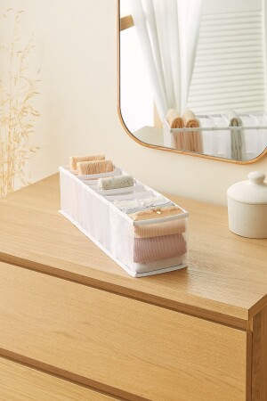 MNZ-10 مكونات شبكة خزانة الدرجات التنسيق نوع طلاء المنظمات الملفوفة - Ocean Home Textile