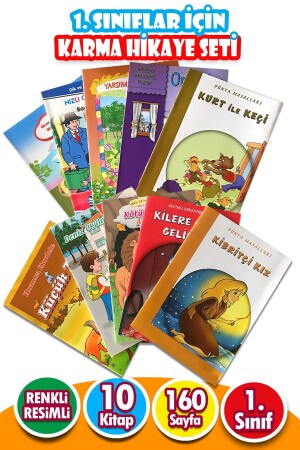 قصة مشتركة من المجموعة المشتركة من 10 كتب للمرحلة الجامعية والصف الأول - Top Yayıncılık