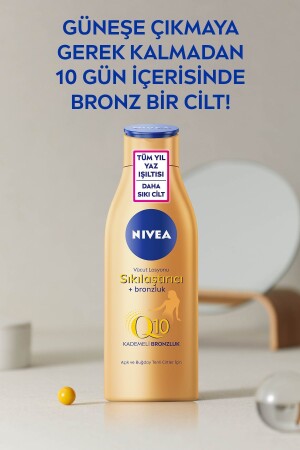 10 Günde Q10 Sıkılaştırıcı ve Kademeli Bronzlaştırıcı Vücut Losyonu 2 X 200 Ml - 5