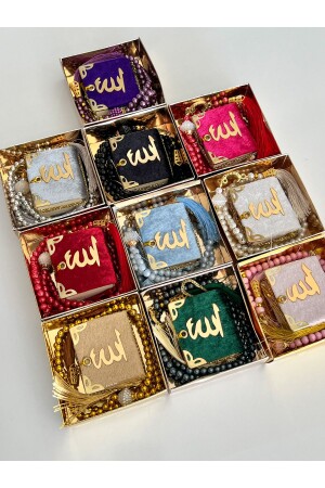 10 Lu Hediyelik Özel Kutulu Mini Kuran-ı Kerim Tesbih Setimiz - Ayhanhome