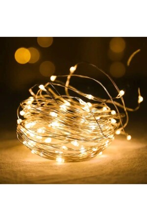 10 Meter Tageslicht Ramadan Fest Fee LED Ornament dekorative batteriebetriebene LED Wand Nachtlicht - 5