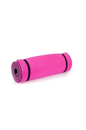 10 mm doppelseitige Pilates-Matte in Rosa – Schwarz – Pilates-Matte - 1