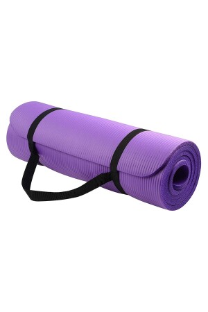 10 mm professionelle Yoga-Pilates- und Trainingsmatte Premium NBR-Trainingsmatte - 1