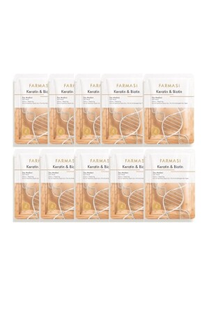 كيراتين و بيوتين كيس شعر 10 حزمة OXYFRMKRT2001 - Farmasi